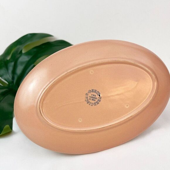 Franciscan Ware Vintage MCM Mid Century Modern Gravy Boat in Dusty Rose Blush - Picture 4 of 6